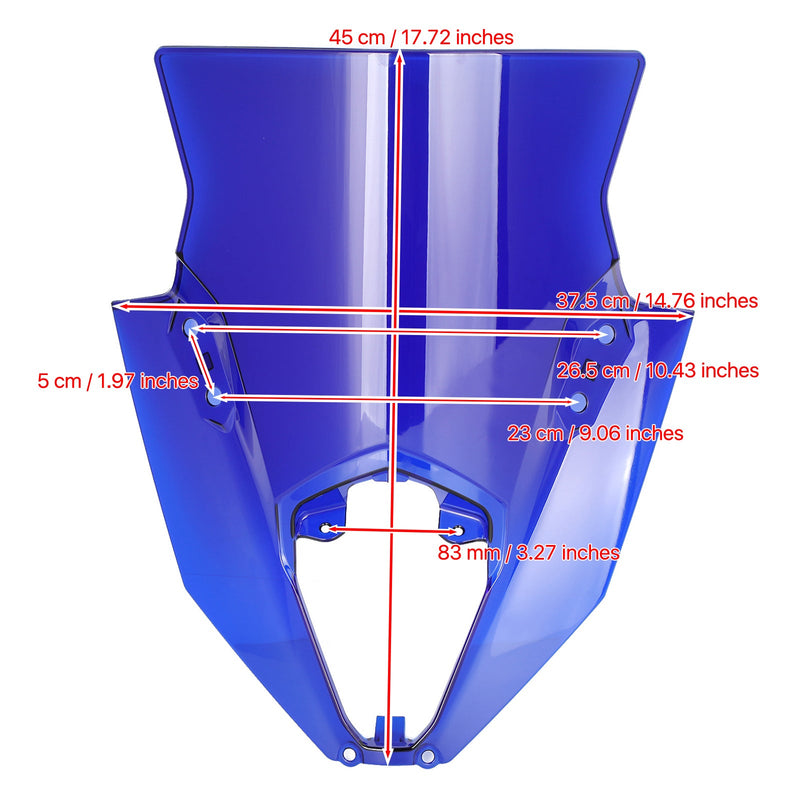 2020-2022 Kawasaki NINJA 650 ER6F Vindruta Vindruta