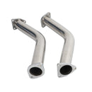 2 Testpipes Decat Non-Resonant Straight Auspuff für Nissan 350Z 3.5L Infiniti G35 FX35 2003-2006