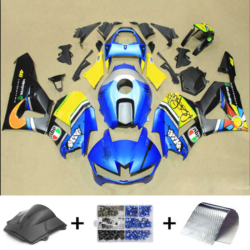 Amotopart Honda CBR600RR 2013-2023 F5 kåpesett Body Plastic ABS