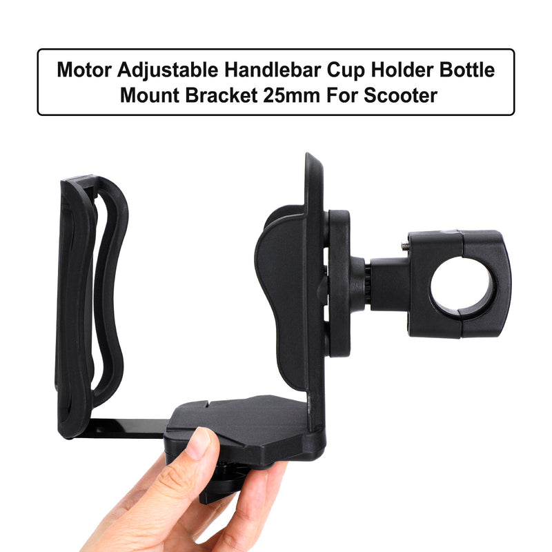 Styre koppholder drikkeflaskeholder 25 mm for motorsykkel scooter titan