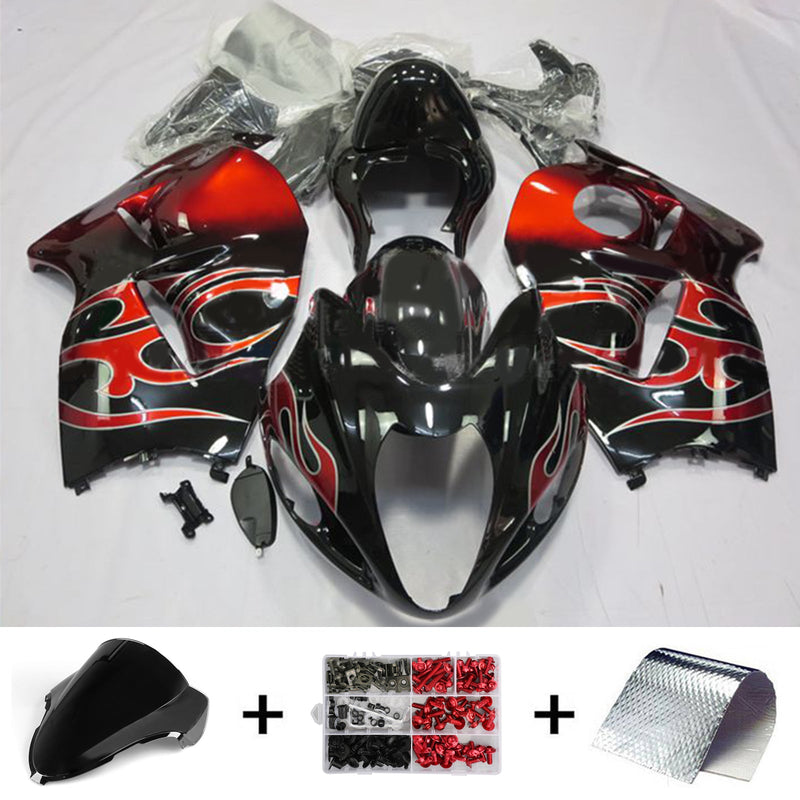 Amotopart kledningsett for Suzuki Hayabusa GSX1300R 1999-2007, karosseri, plast, ABS