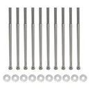 Ansaugkrümmerschrauben Edelstahl passend für LS1 LSX LS2 LS3 LS6 Camaro Corvette GM Generic