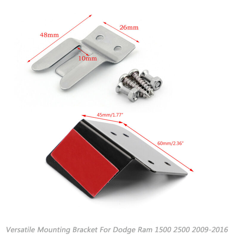 75WXST CB Radio Versamount Monipuolinen kiinnitys Dodge Ram 1500 2500 09-16