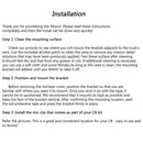 75WXST CB Radio Versamount Mount Soporte versátil para Dodge Ram 1500 2500 09-16