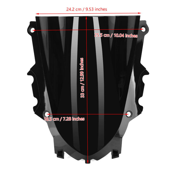 Parabrisas de moto Yamaha YZF R3 2019-2020 fabricado en plástico ABS