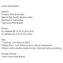 Držák SPZ pro YAMAHA MT-07 FZ-07 MT07 FZ07 2014-2018 Generic
