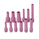 46 Stück Wig-Gaslinsen-Spannzangenkörper, verschiedene Größen, passend für Wig-Schweißbrenner Wp9 20 25