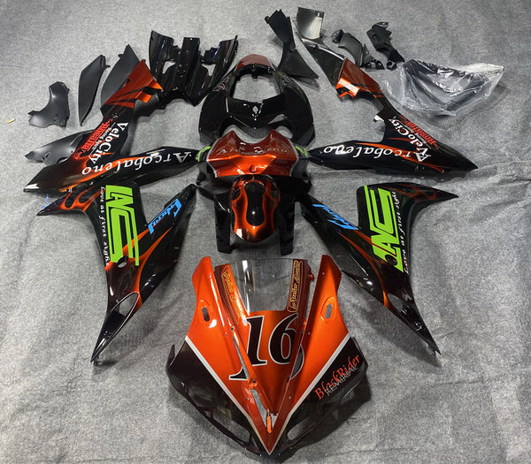 Amotopart Yamaha YZF-R1 2002-2003 juego de carenado, carrocería, plástico, ABS