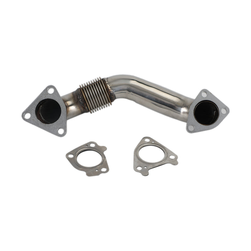 Eksosmanifold opp-rør med pakninger for LB7 LLY LBZ LMM LML 6.6L 2001-2016 Duramax Fedex Express