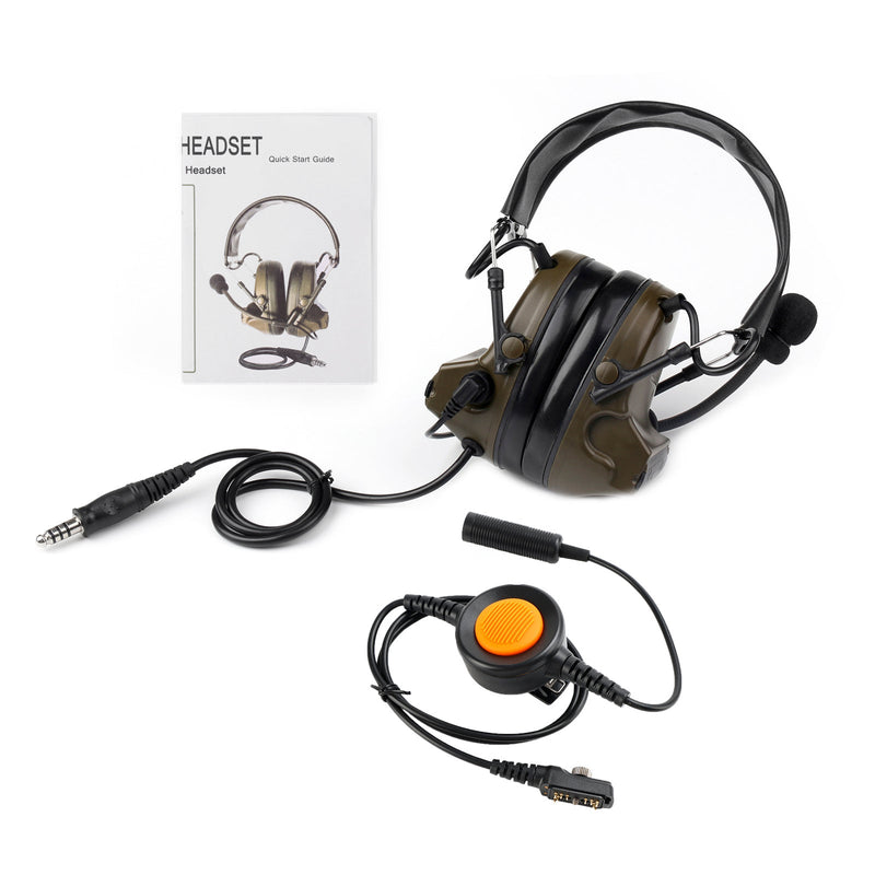 Fone de ouvido Z Tactical H50 para rádio Hytera PD780 / 780G / 700 / 700G / 580/788/782/785