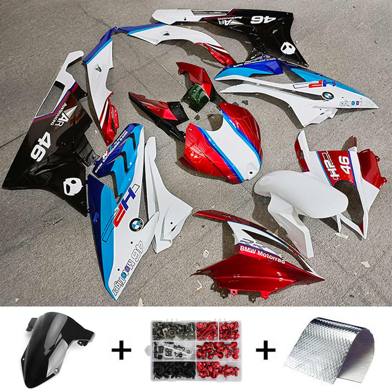 Kit de carenagem para BMW S1000RR 2019-2022 Genérico