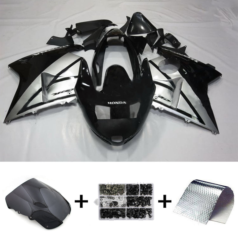 Amotopart Honda CBR1100XX SuperBlackBird 1996-2007 Fairing Set Body ABS