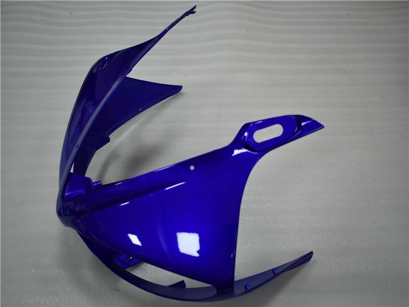 Verkleidungs-Einspritz-Kunststoff-Set mit Bolzen, passend für Yamaha 2005 YZF-R6, Blau, Weiß, generisch