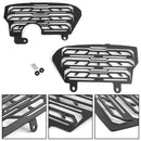 Černý ochranný kryt chladiče vhodný pro Honda CRF1000L Africa Twin 2016-2019 Generic