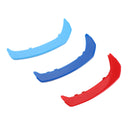 Tri-farge front grill deksellister klips trim for BMW GT3 9 griller