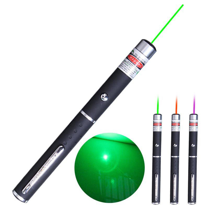 1 mw 3 PCS Ponteiros Laser Vermelho + Verde + Azul/Violeta Ponteiros Laser Visível