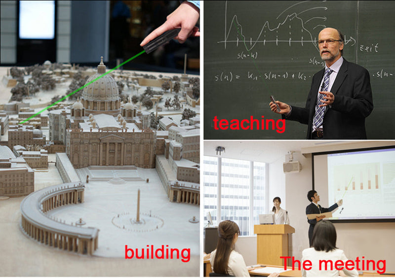 500 Meilen 532 nm 303 grüner Laserpointer sichtbarer Lichtstrahl Lazer Pen + 18650 + Ladegerät