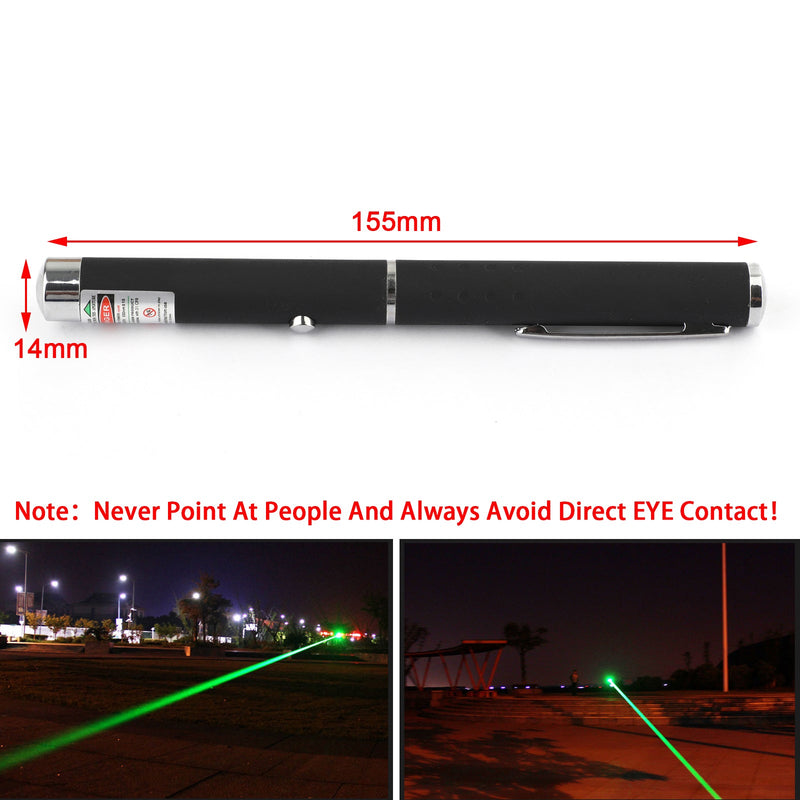 1mw 3PCS Laserpointer Rot + Grün + Blau/Violett Laserpointer Sichtbarer Strahl