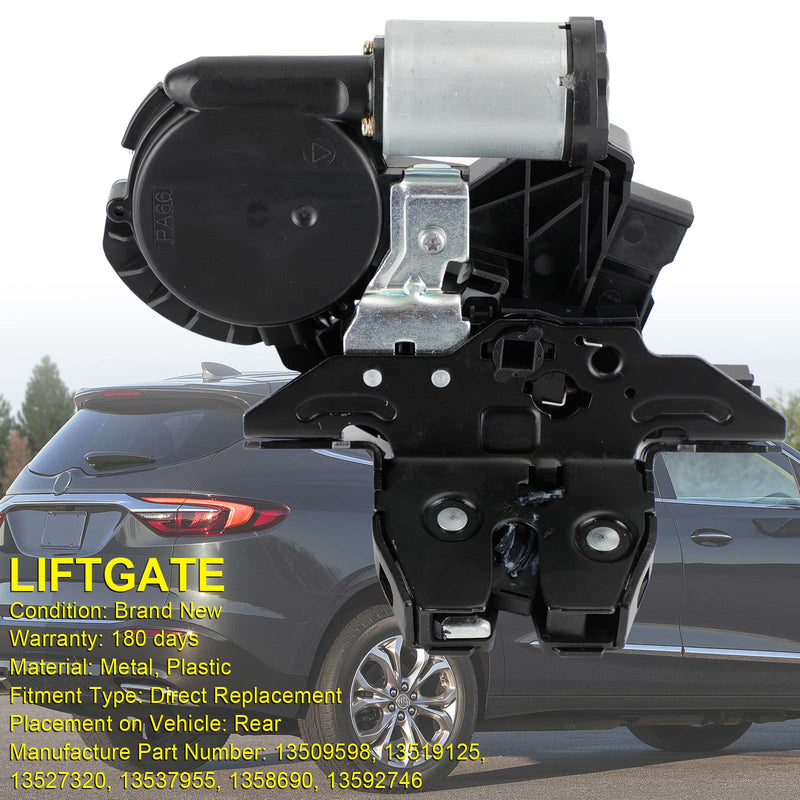 2015-2020 Chevrolet Equinox Suburban Tahoe Traverse Zatrzask tylnej klapy