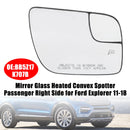 Ford Explorer 11-18 spejlglas opvarmet Convex Spotter passagerside højre for