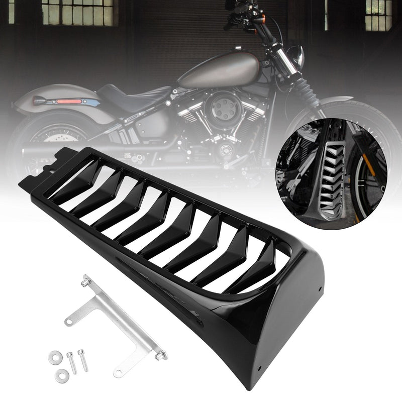 Frontspoiler nedre radiatordeksel for Softail Breakout Fat Bob 2018-2022 universal