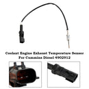 Kjølevæskemotor eksostemperatursensor for Cummins Diesel 4902912
