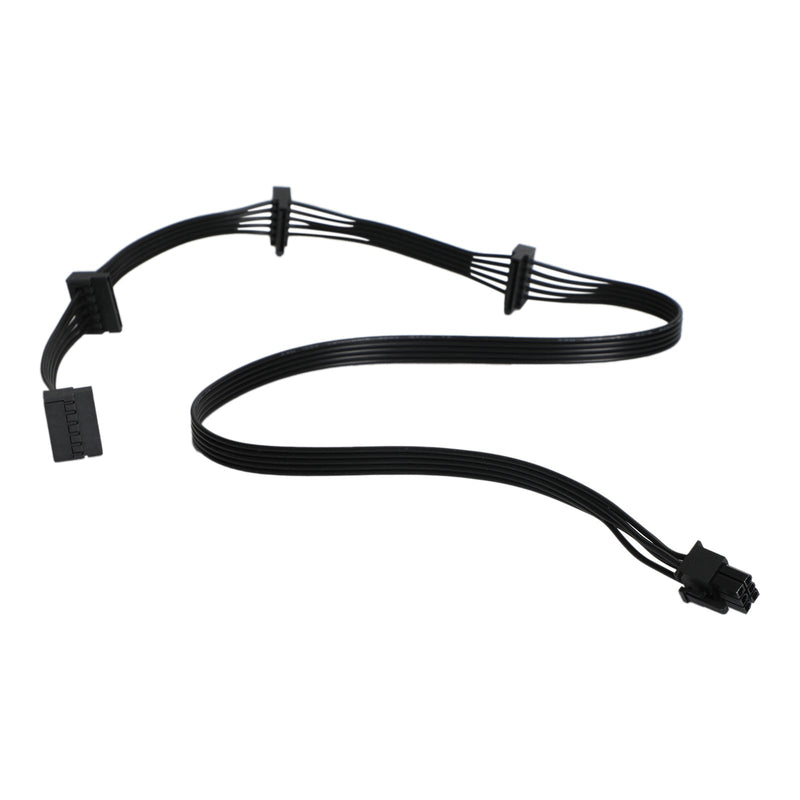 Reemplazo de cable de unidad SATA de 6 pines a 4 adecuado para Corsair RM1000X RM850X RM750X