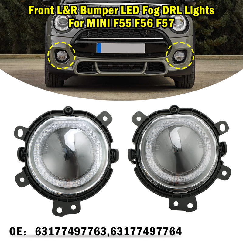 BMW Mini F55 F56 F54 F57 LED Frontstoßstange links und rechts Nebelscheinwerferlampe