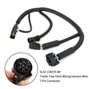 Anhängerkupplung 7-poliger Stecker Kabelbaum Draht für 05–08 Ford F-150 Generic