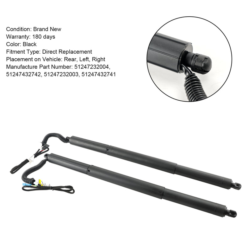 2PCS Left &amp; Right Electric Tailgate Struts Gas 51247232003 Fit BMW X3 F25Auto &amp; Motorrad: Teile, Auto-Ersatz- &amp; -Reparaturteile, Karosserieteile!