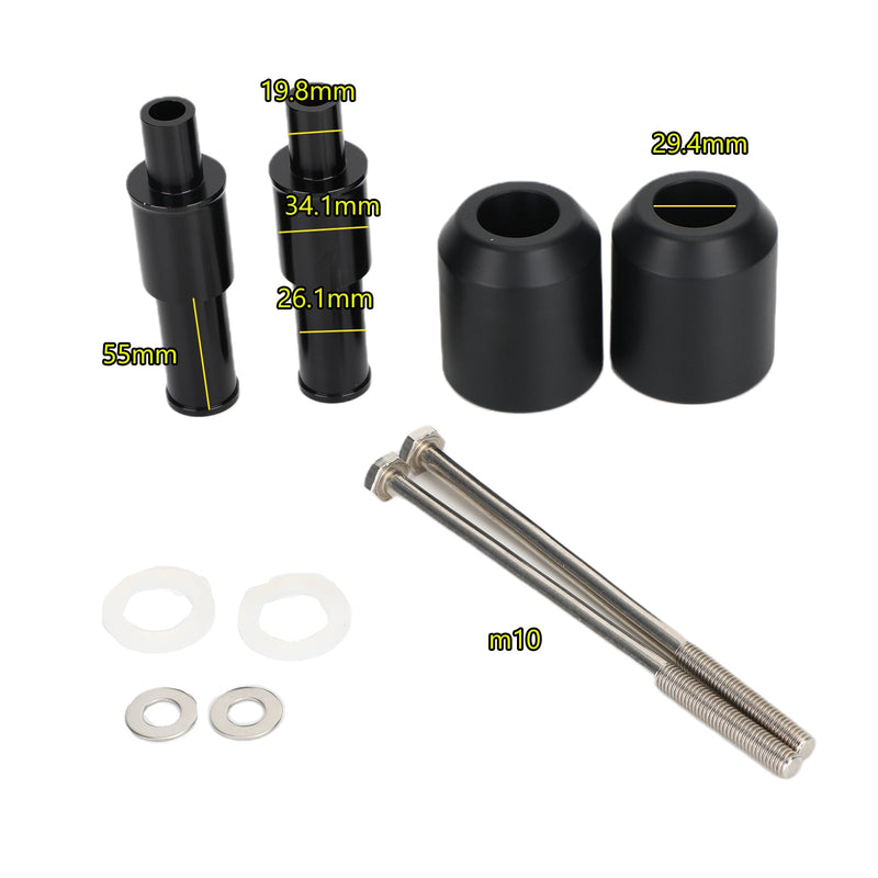 Crash Bobbins Protector Slider Alumínio serve para Honda Rebel Cmx500 Cm500 17-21 Genérico