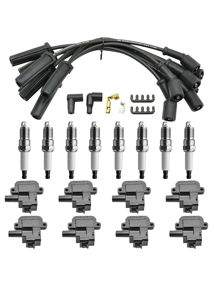 2004-2005 Cadillac CTS V V8 5.7L 8X Bobina de encendido + Bujía + Cable D580 UF192