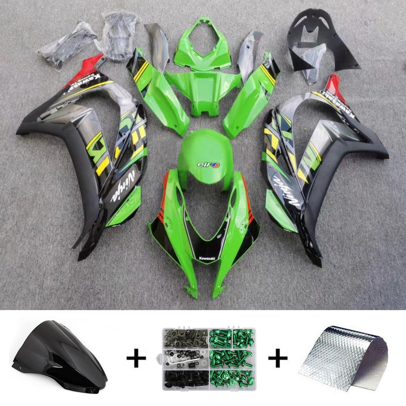 Juego de carenado Amotopart para Kawasaki ZX10R 2016-2020, carrocería, plástico, ABS