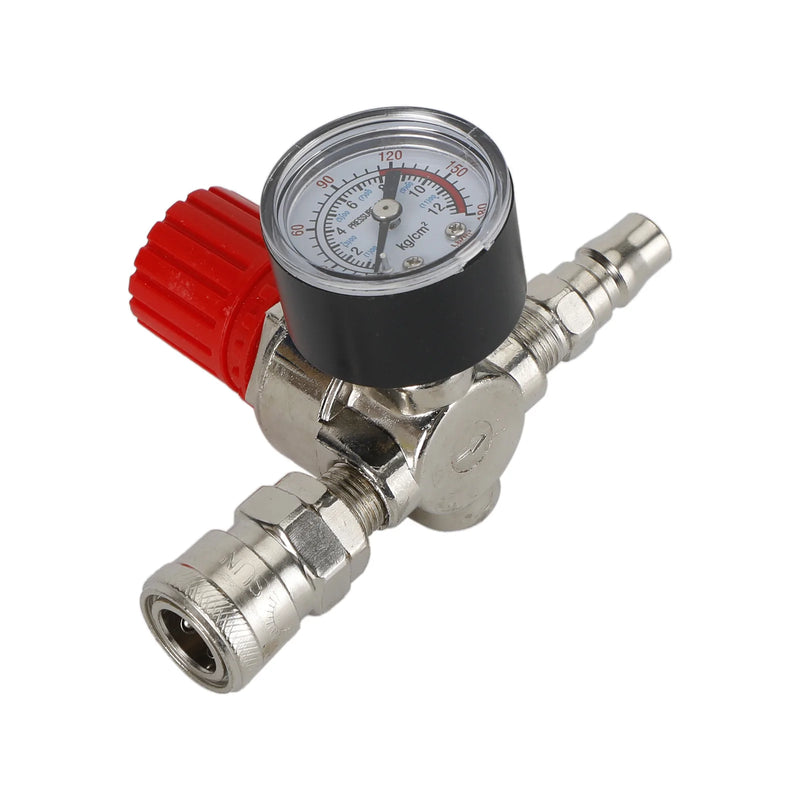 Sprężarka powietrza 1/4" regulator ciśnienia manometr, sterowanie zaworem przełączającym 175 psi