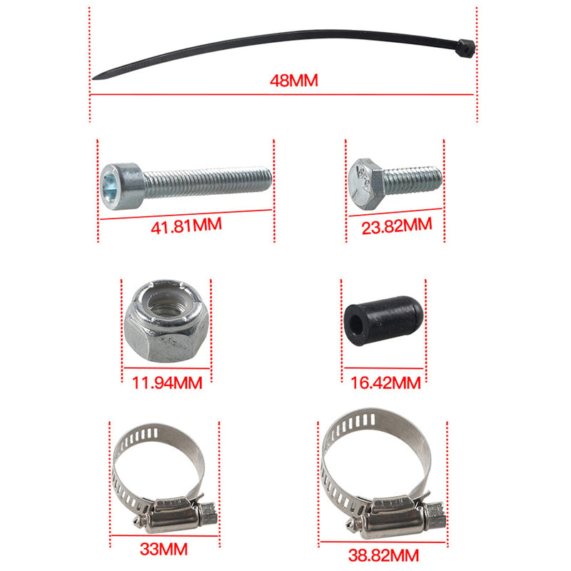 AGR-Delete-Kit mit Strahlrohr für 2011-2023 Ford 6.7L Powerstroke Diesel Generic