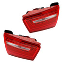 2012-2015 AUDI A6 C7  2x Links Rechts Innen Kofferraum LED Rücklicht Lampe 4GD945093 4GD945094