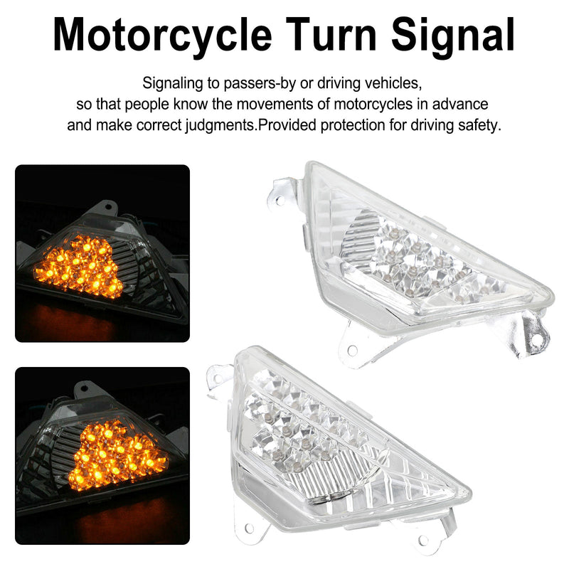 LED-Frontblinker für KAWASAKI NINJA 250 300 400 650 1000 ZX6R Smoke