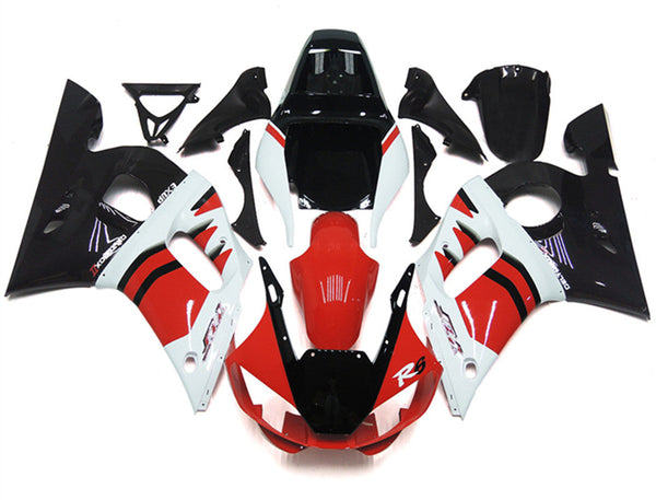 Kit de carenagem Amotopart para Yamaha YZF 600 R6 1998-2002 carroceria de plástico ABS