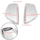 Areyourshop batteri sidecover passer til Yamaha fra 1984 XV 700 750 1000 1100 Virago venstre og højre