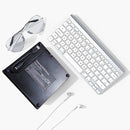 Gravador de CD Blu-ray BD externo USB ultrafino gravador de CD DVD-RW