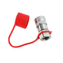 3/4" NPT-par hydraulisk flad-hurtigkobling minilæsser til Bobcat ISO 16028