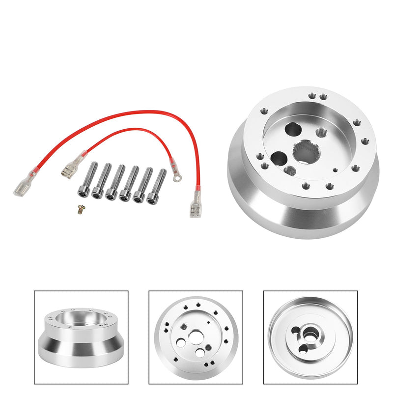 Zestaw adapterów do krótkiej piasty z 5 i 6 otworami, polerowany, nowy dla Ididit GM Chevy Generic