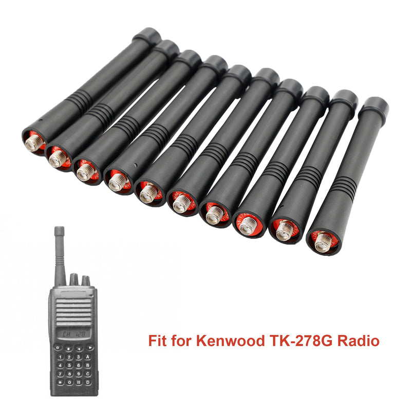 Radio de coche VHF de 136-174MHz, antena corta 278G de 10cm para Radio Kenwood TK-278G