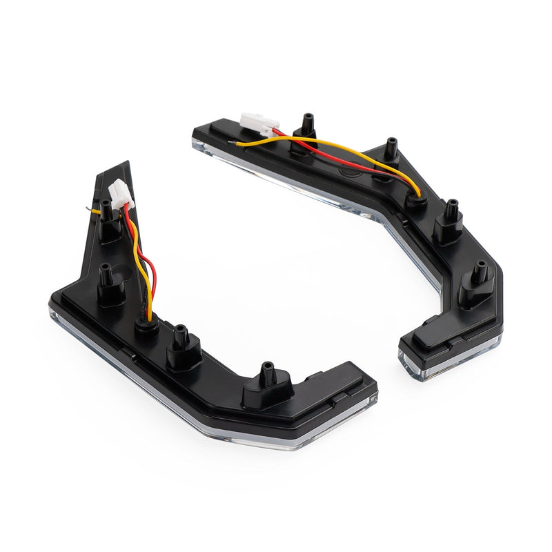 Luzes de acento fang do sinal de volta utv para polaris rzr xp 4 1000/s 4 900 2014-2020