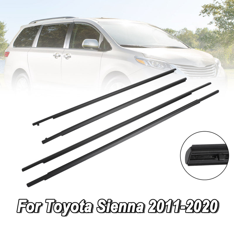 Toyota Sienna 2011-2020 bilvindu Weatherstrip beltestrim Fedex Express