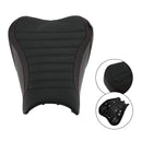 Reemplazo del asiento del conductor y del pasajero delantero trasero negro para Kawasaki Ninja Z900 17-24