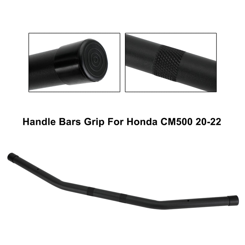 Honda CM500 2017-2022 universal 7/8" 22 mm para motocicleta guidão preto