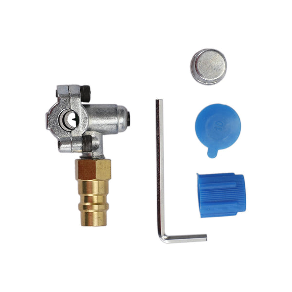 Für Kältemittel R12 R22 R134A A/C Nachrüstventil &amp; BPV31 Bullet Piercing Tap Kits