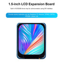 1,5-Zoll-IPS-Display, SPI-Schnittstelle, abgerundeter Bildschirm, NV3030B LCD-Erweiterungskarte