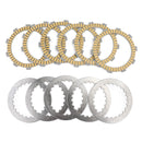 Kopplingssats stål & friktionsskivor lämplig för Honda TRX300 TRX350 TRX400FW TRX450S Generic